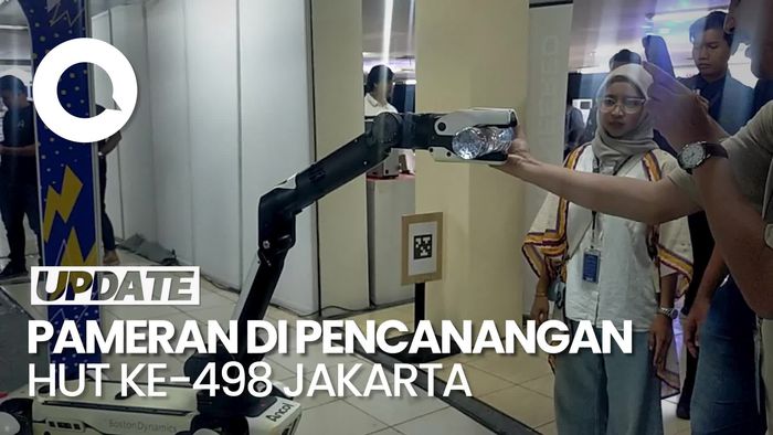 Video: Melihat, Aksi Robot Spot Bumbie di Pencanangan HUT ke-498 Jakarta