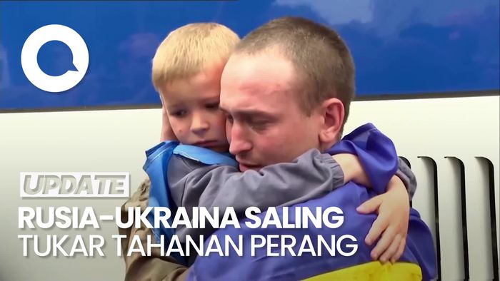 Video Rusia-Ukraina Tukar 307 Tahanan Perang, Keluarga Sambut Dengan Haru