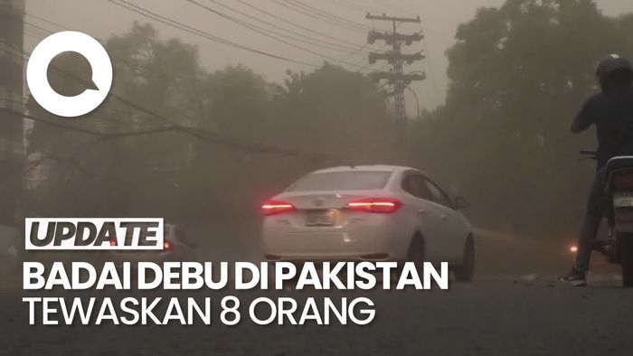 Video: Badai Debu di Pakistan, 8 orang Tewas