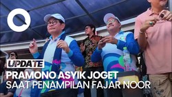Video: Momen Pramono Joget Kecil Nikmati Penampilan Fajar Noor di Blok M