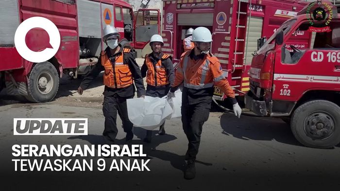 Video: 9 Anak Ditemukan Tewas Usai Serangan Israel di Khan Younis Gaza