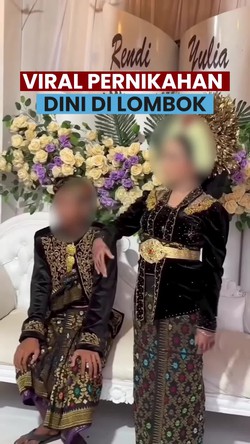 Video: Heboh Pernikahan Dini di Lombok Tengah, LPA Lapor Polisi
