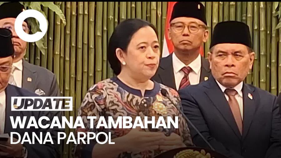 Video: Puan Soal Usulan Tambahan Dana Parpol dari APBN