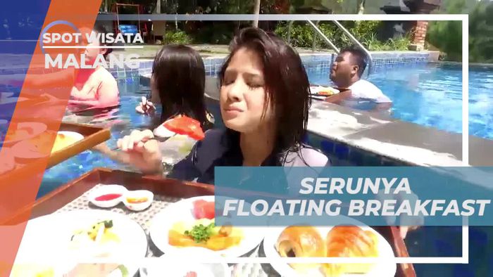 Mencoba Serunya Floating Breakfast di Malang