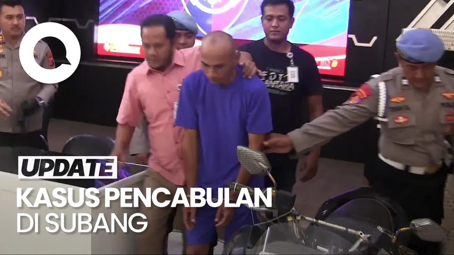 Video: Polisi Tangkap Pedagang Bakso Pelaku Pencabulan Bocah di Subang 