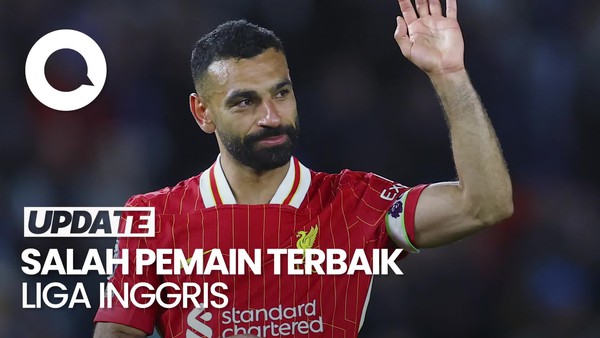 Video: Moh Salah Jadi Pemain Terbaik Premier League