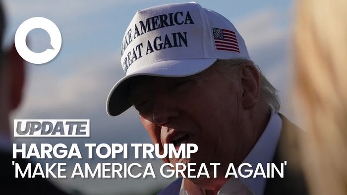 Video: Berapa Harga Topi Make America Great Again yang Sering Dipakai Trump?
