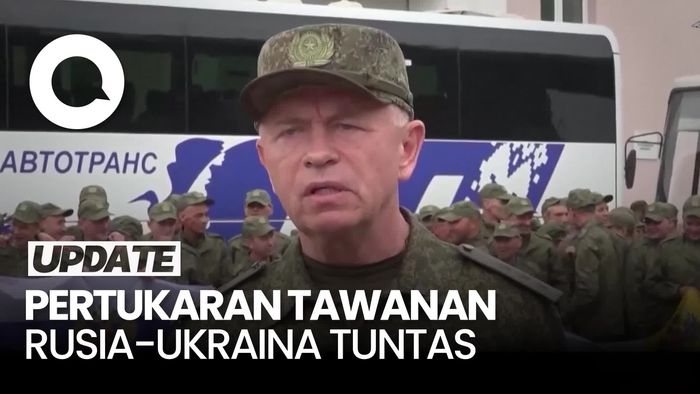 Video: Rusia-Ukraina Tuntaskan Pertukaran Tawanan, Masing-masing 1.000 Orang