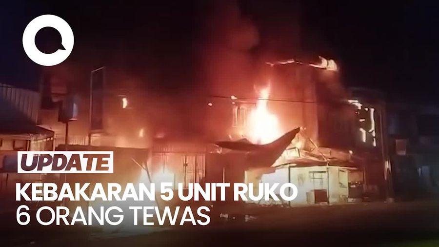 Video: Kebakaran 5 Ruko di Aceh Tamiang, 6 Orang Sekeluarga Tewas
