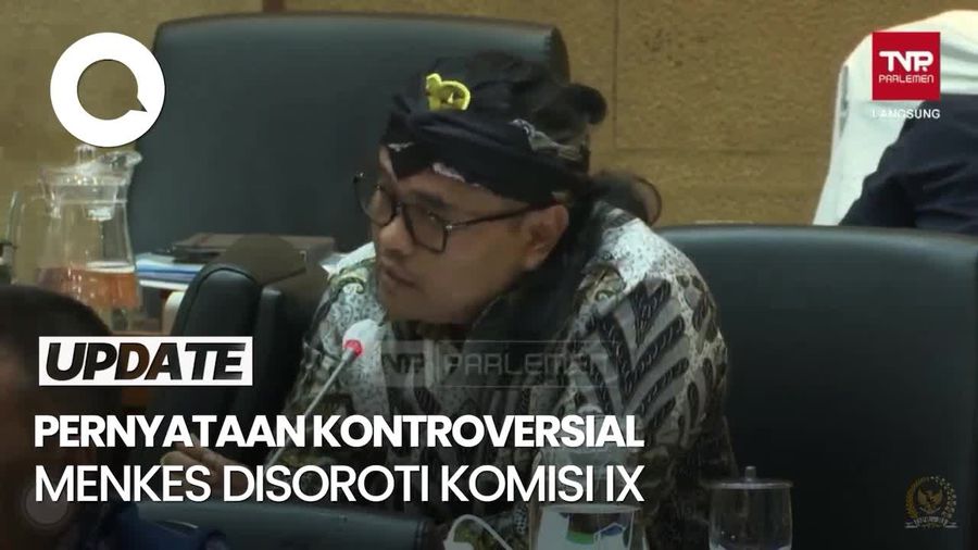 Video Komisi IX Wanti-wanti Menkes Bicara Lebih Bijak ke Masyarakat