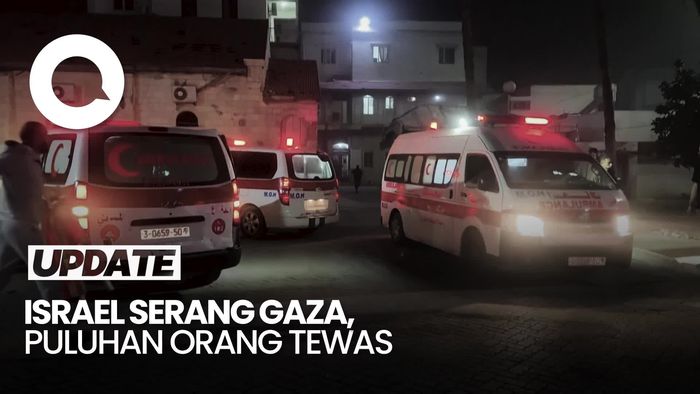 Video Israel Serang Sekolah Penampungan Warga Gaza, 20 Orang Tewas