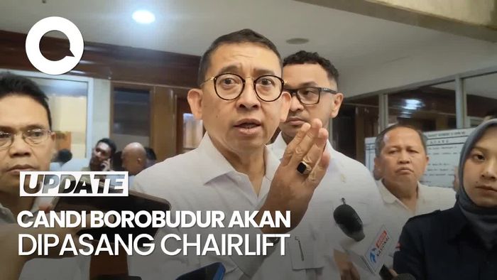 Video: Bukan Eskalator, Menbud Bilang Akan Pasang Chairlift di Candi Borobudur