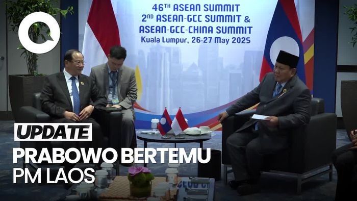 Video Prabowo Bicara Masalah Judol-Perdagangan Manusia dengan PM Laos