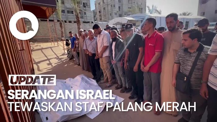 Video: Serangan Israel Tewaskan Dua Staf Palang Merah Internasional