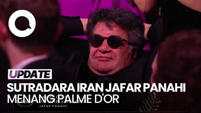 Video: Ekspresi Kemenangan Sutradara Iran Raih Palme dOr di Cannes