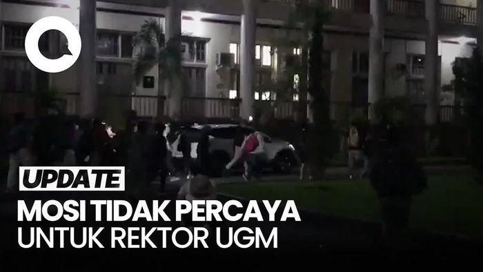 Video: Momen Mahasiswa UGM Kejar Mobil Rektor Dipicu Diskusi Ditutup