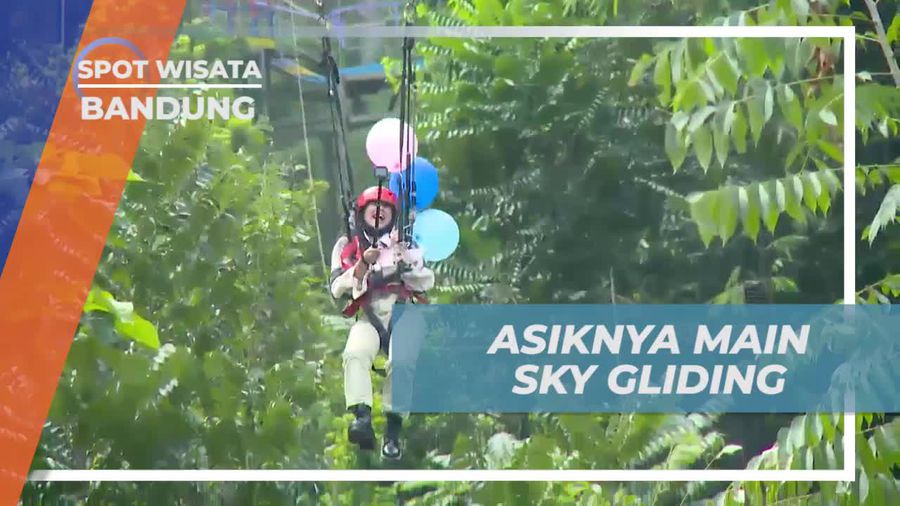 Sensasi Seru dan Menegangkan Saat Main Sky Gliding di Bandung yang Penuh Tantangan  