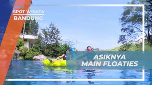 Bermain Floaties di Kolam Renang Hotel Bandung dengan Pemandangan Indah  