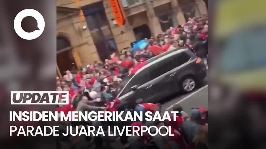 Kecelakaan Mengerikan Mobil Seruduk Fans Liverpool di PM Inggris