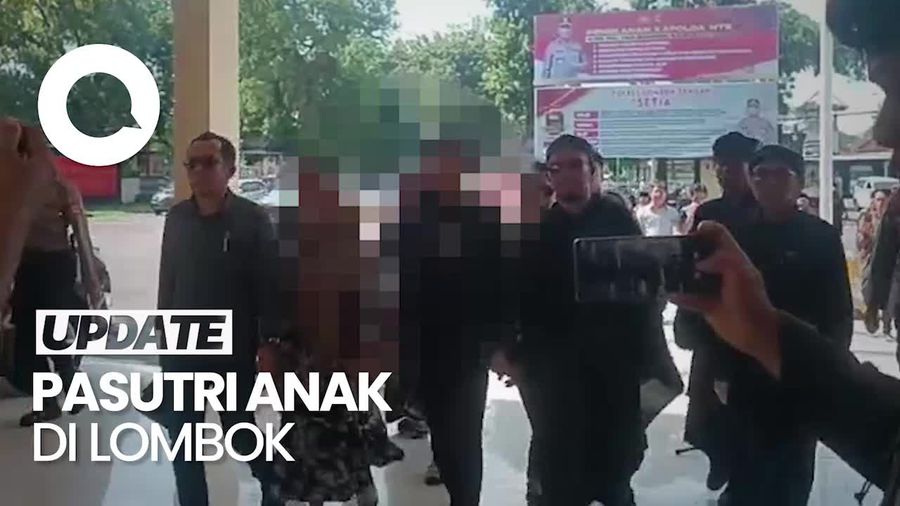 Video: Pasutri Anak di Lombok Penuhi Panggilan Polisi Soal Pernikahan Dini