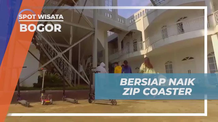 Bersiap Menikmati Wahana Unik Zip Coaster yang Menantang di Bogor  