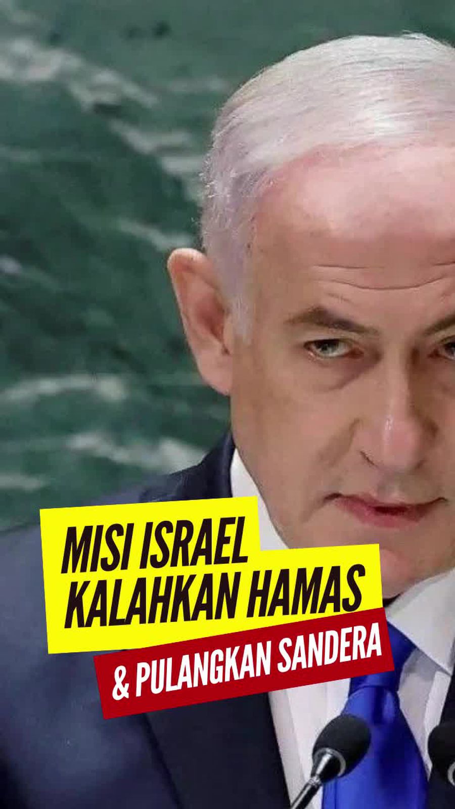 Video Netanyahu Ngotot Bakal Terus Serang Hamas Demi Pulangkan Sandera