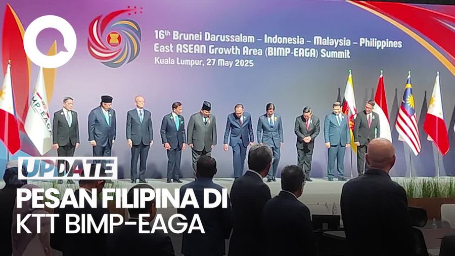 Video Filipina Ajak Pemimpin BIMP-EAGA Persempit Kesenjangan di Asean Timur
