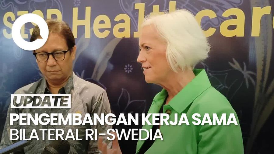 Video RI-Swedia Teken MoU Kesehatan: Penelitian dalam Pengobatan Lanjutan