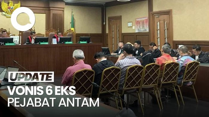 Video: 6 Eks Pejabat Antam Divonis 8 Tahun Bui di Kasus Cuci-Lebur Emas