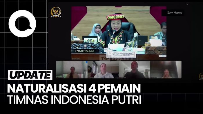 Video: Komisi X DPR Setujui Naturalisasi 4 Pesepakbola Timnas Indonesia Putri