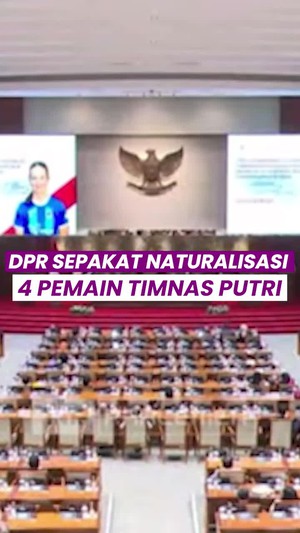 Video: Sah! DPR Setujui Naturalisasi 4 Pemain Timnas Indonesia Putri 