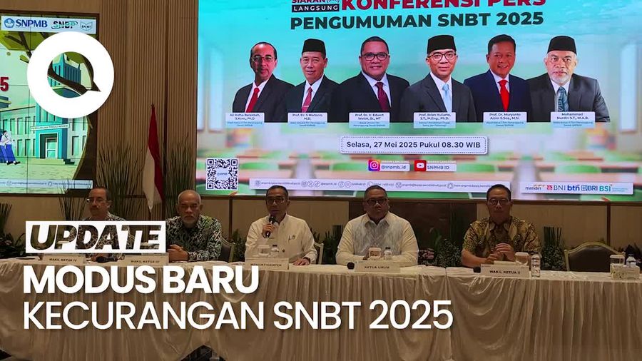 Video: Penjelasan Panitia SNPMB soal Modus Baru Kecurangan SNBT 2025