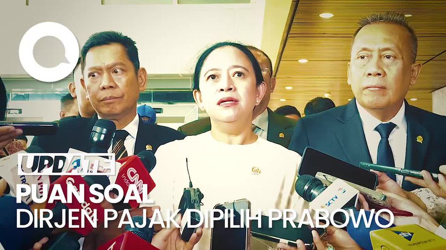 Video Puan soal Dirjen Pajak-Bea Cukai Dipilih Langsung Prabowo: Itu Prerogatif