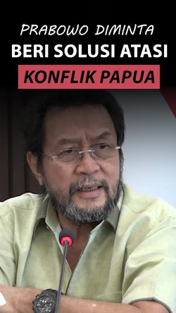 Video: Pimpinan DPD Minta Prabowo Beri Solusi Atasi Konflik di Papua