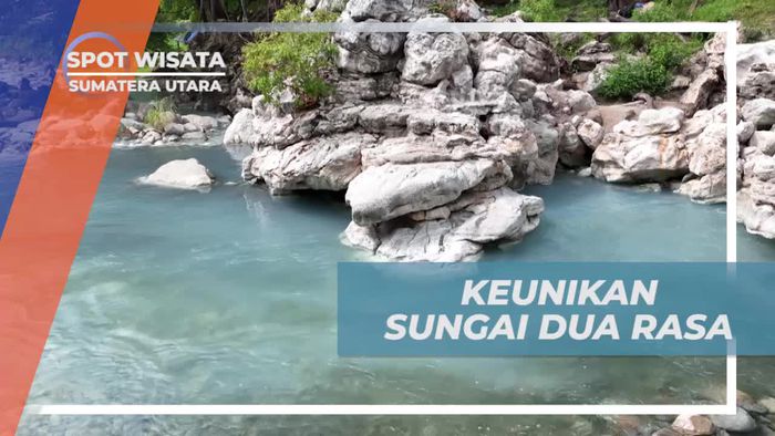 Menelusuri Keunikan Dua Sumber Mata Air yang Bertemu di Sungai Dua Rasa, Sumatera Utara 