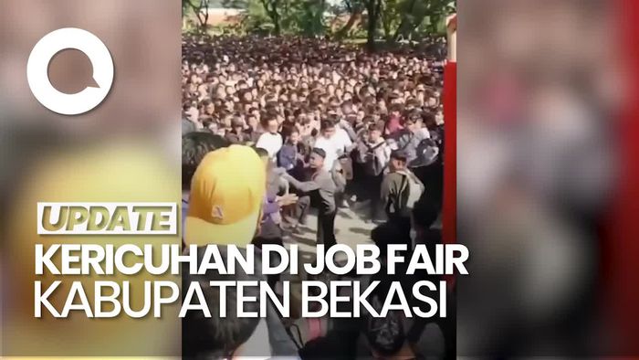 Video: Job Fair di Bekasi Diwarnai Baku Hantam, Ini Kata Bupati Ade Kuswara
