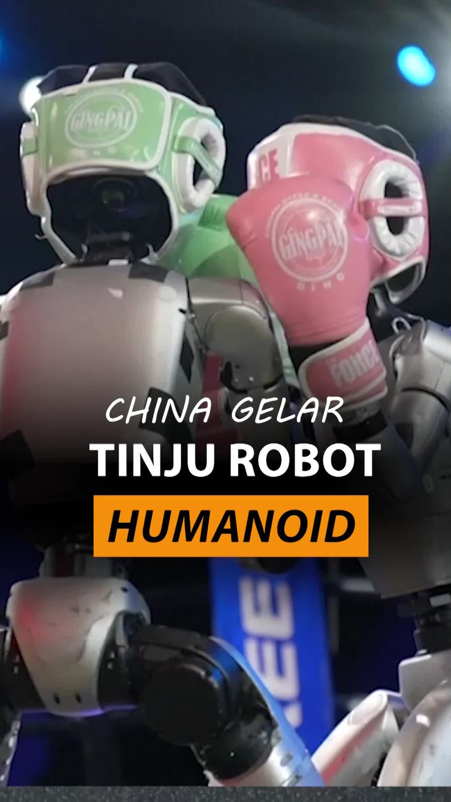 Video: Pertama di Dunia! China Gelar Tinju Robot Humanoid