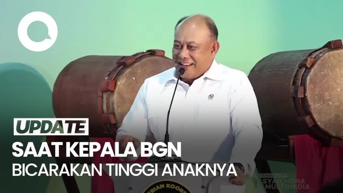 Video: Kepala BGN Sebut Tinggi Anaknya 180 Cm karena Minum Susu dari Kecil