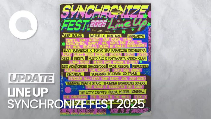Video: Bakal Ada Sinta Jojo Keong Racun di Synchronize Fest 2025