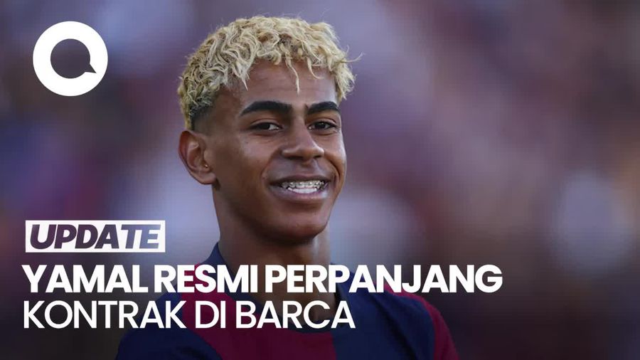 Video: Lamine Yamal Resmi Perpanjang Kontrak di Barcelona hingga 2031
