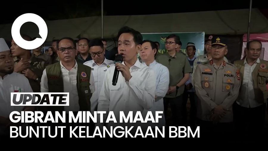 Video: Bengkulu Alami Kelangkaan BBM, Gibran Minta Maaf ke Warga