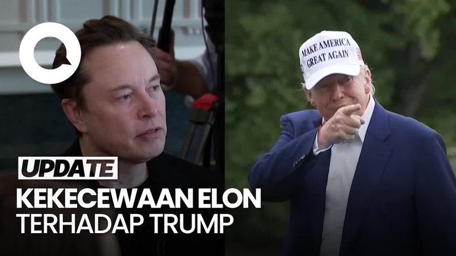 Video RUU Pajak One Big Beautifull Bill Bikin Elon Musk Kecewa Pada Trump