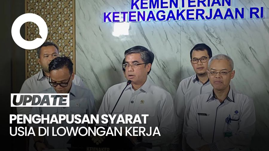 Video: Menaker Resmi Hapus Syarat Batas Usia di Lowongan Kerja!