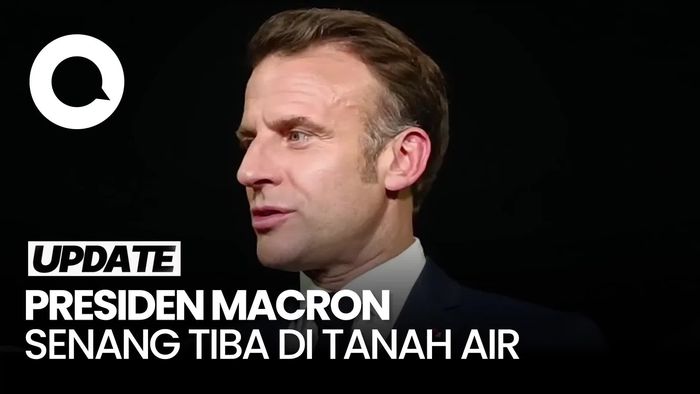 Video Presiden Prancis Macron Puji Indonesia: Negara yang Sangat Indah