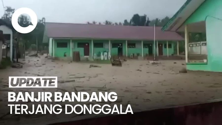 Video Banjir Bandang di Donggala yang Tewaskan 2 Warga