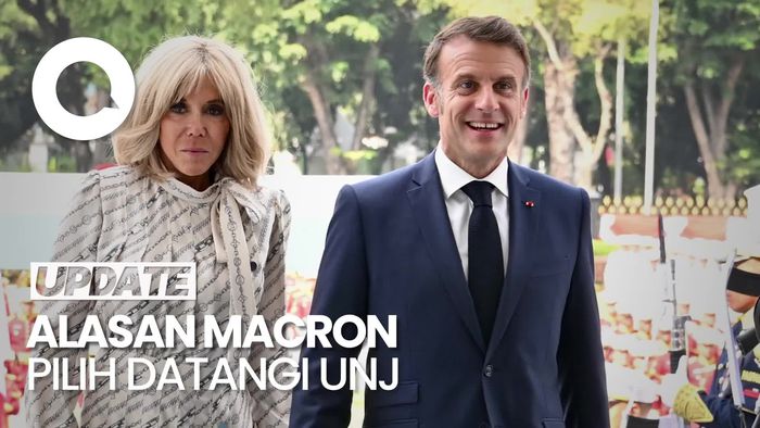 Video: Alasan Presiden Emmanuel Macron Pilih Datang ke UNJ