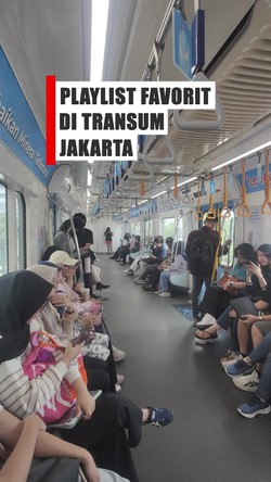  Video: Spill Playlist Favorit Pengguna Transpotasi Umum Jakarta
