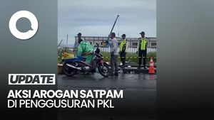 Video: Aksi Arogan Satpam Tendang Lapak PKL di Kendal Berujung Dimediasi