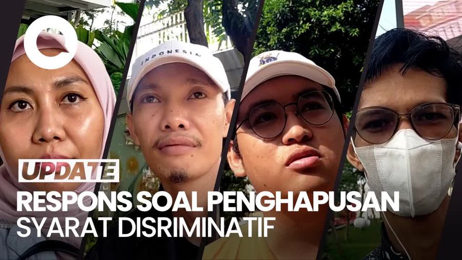 Video: Syarat Usia dan Good Looking Dihapus untuk Lamar Kerja, Apa Kata Warga?