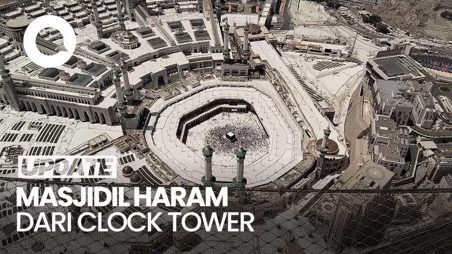 Video: Melihat Masjidil Haram dari Gedung Tertinggi di Saudi